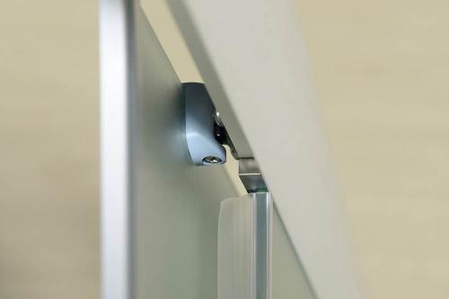 Drzwi prysznicowe do wnęki przesuwne 100x185 cm AMADEO BTS100 Aqualine profil