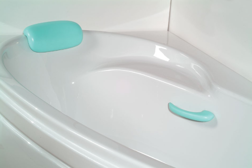 Wanna akrylowa asymetryczna 158 x 100 cm (lewa) NAOS 11011 Polysan wizualizacja