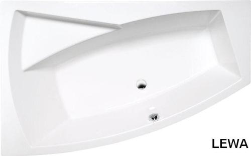 Wanna akrylowa asymetryczna 160x100 cm (lewa) EVIA 11611 Polysan