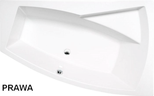 Wanna akrylowa asymetryczna 170x100 cm (prawa) EVIA 22611 Polysan