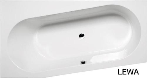Wanna akrylowa asymetryczna 165x90 cm (lewa) ASTRA WL 30611 Polysan