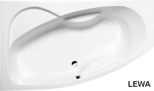 Wanna akrylowa asymetryczna 170x100 cm (lewa) MAMBA 76111 Polysan