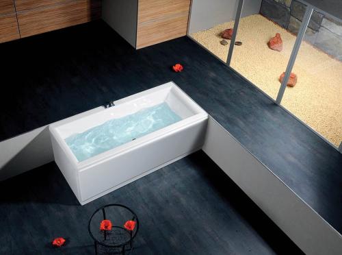 Wanna akrylowa prostokątna 160x75 cm CLEO 93611 Polysan z obudowa