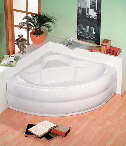 Wanna akrylowa narożna 140x140 cm SIMONA 96111Polysan wizualizacja