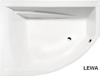 Wanna akrylowa asymetryczna 170x130 cm (lewa) TANDEM 96611 Polysan