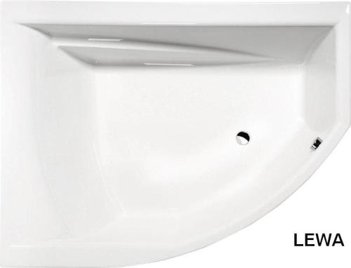 Wanna akrylowa asymetryczna 170x130 cm (lewa) TANDEM 96611 Polysan
