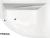 Wanna akrylowa asymetryczna 170x130 cm (prawa) 97611 TANDEM Polysan