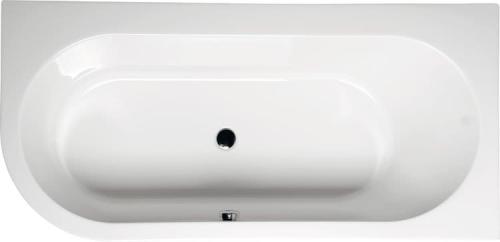 Wanna akrylowa asymetryczna 165x80 cm (prawa) ASTRA R 34611 Polysan