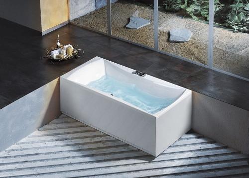 Wanna akrylowa prostokątna 170x80 cm ALIA 41119 Polysan wizualizacja