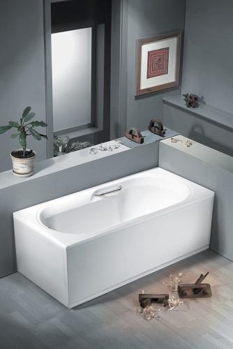 Wanna akrylowa prostokątna 150x75 cm MIRELA 45111 Polysan wizualizacja