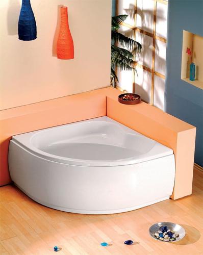 Wanna akrylowa narożna 130x130 cm SIRIUS 49111 Polysan wizualizacja