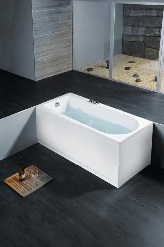 Wanna akrylowa prostokątna 150x70 cm LISA 85111 Polysan wizualizacja