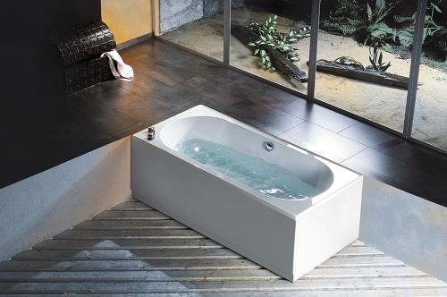 Wanna akrylowa prostokątna 175x80 cm VIVA B 88119 Polysan wizualizacja