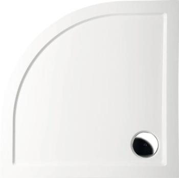 Brodzik prysznicowy półokrągły kompozytowy R55 80 x 80 cm SERA 40511 Polysan