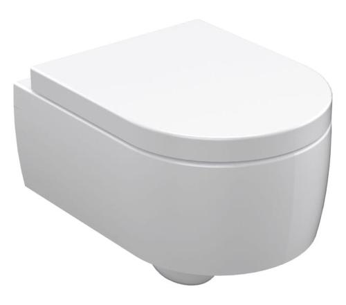 Miska WC podwieszana 36 x 50 cm biały FLO 311501 Kerasan