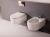 Miska WC podwieszana 36 x 50 cm biały FLO 311501 Kerasan wiszace