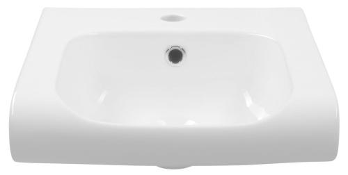 Umywalka ceramiczna 40 x 40 cm biały INKA 341201 Kerasan przód