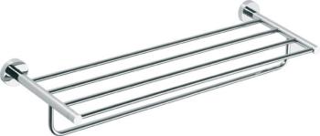 Półka na ręczniki z relingiem 65,5 cm OMEGA 104105072 Bemeta