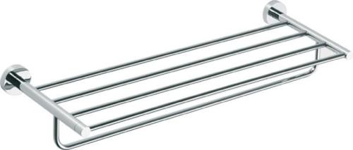 Półka na ręczniki z relingiem 65,5 cm OMEGA 104105072 Bemeta