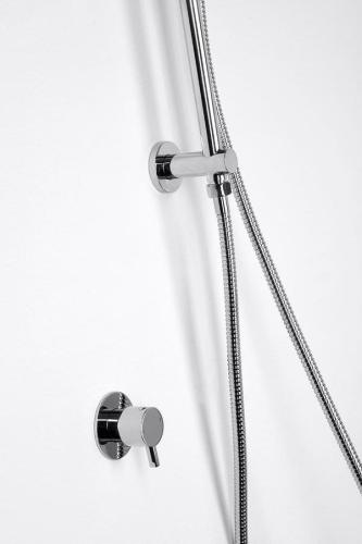 Drążek prysznicowy z wyjściem wody 70 cm 1202-08 Sapho wizualizacja