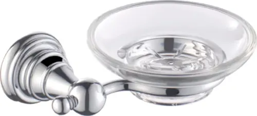 Mydelniczka szklana chrom połysk DIAMOND 1317-02 Sapho