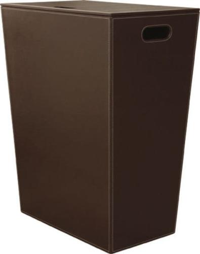 Kosz na pranie 47 x 30 x 60 cm brązowy ECO PELLE 2463DB Koh-i-noor