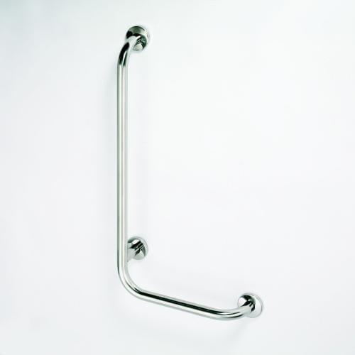 Poręcz kątowa ścienna lewa 89 x 63 cm stal nierdzewna HELP 301112041 Bemeta