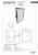 Lustro obrotowe 40 x 60 cm rama ze stali nierdzewnej HELP 301401031 Bemeta wymiary