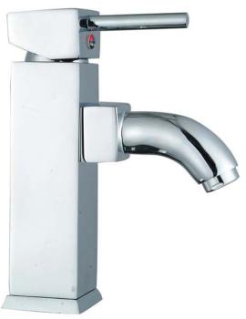 Bateria umywalkowa stojąca chrom połysk SANOQUADRO 6162 Sanotechnik
