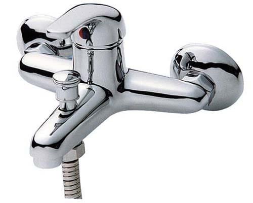 Bateria wannowa ścienna chrom połysk SANOTOP 9835-2 Sanotechnik