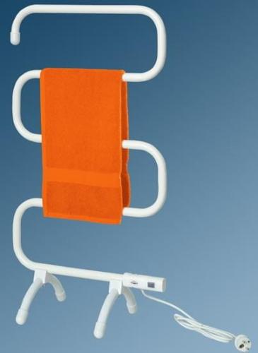 Łazienkowa suszarka elektryczna 500 x 850 mm biały 100 W B100 Sanotechnik aranżacja