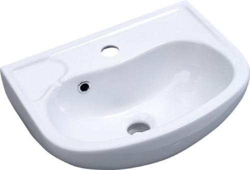 Umywalka ceramiczna mała 45 x 35 cm biały 10TP71045 (3019) ISVEA