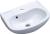 Umywalka ceramiczna mała 45 x 35 cm biały 10TP71045 (3019) ISVEA
