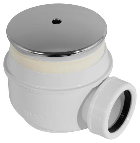 Syfon do brodzika prysznicowego kryty chrom A47CR fi 50 Alcaplast