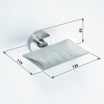 Mydelniczka prostokątna NEO 104208085 Bemeta wymiary