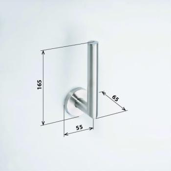 Wieszak na papier toaletowy NEO 104112035 Bemeta wymiary