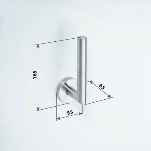 Wieszak na papier toaletowy NEO 104112035 Bemeta wymiary