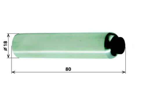 NEO Odbojnik drzwiowy ścienny, matowy 101218025 Bemeta wymiary