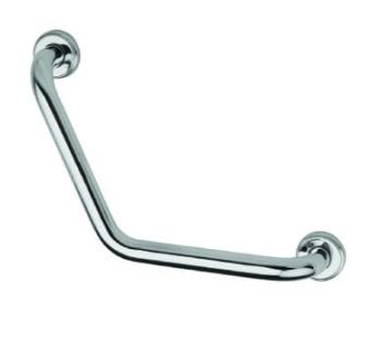 Poręcz kątowa ścienna 42,5x25 cm chromowana 106107021 Bemeta