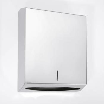 Zasobnik na papierowe ręczniki ze stali nierdzewnej, połysk 28,5x37 cm 113103041 Bemeta