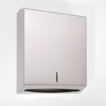 Zasobnik na papierowe ręczniki ze stali nierdzewnej, matowy 28,5x37 cm 113103045 Bemeta