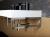 Umywalka kompozytowa podwójna 120 x 50 cm biały FLAVIA 68121 Sapho