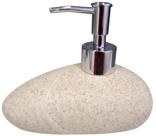 Dozownik do mydła stojący 200 ml beżowy LITTLE ROCK 22190509 Ridder