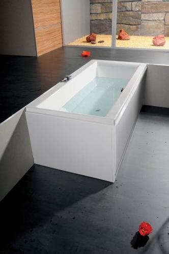 Wanna akrylowa prostokątna 160x70 cm CLEO 73611 Polysan z obudowa