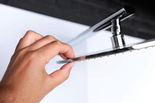 Panel prysznicowy z baterią 155x25 cm aluminium 5SIDE 80211 Polysan