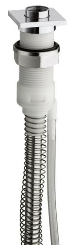 Gniazdo kwadratowe pod rączkę prysznicową z wężem FOLLOW ME PD468 Silfra