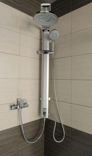 Panel prysznicowy do baterii ściennej TOUR SL030 Aqualine wizualizacja