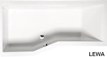 Wanna akrylowa asymetryczna 170x85 cm (lewa) VERSYS 70111 Polysan