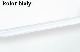 Poręcz pod prysznic z pionową podporą kolor biały HELP prawa 301122024 Bemeta biały