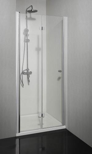SMARTFLEX Drzwi prysznicowe do wnęki składane, lewe 90x195 cm D1290FL Sanotechnik